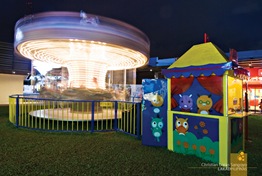 Carousel Ride for the Kids at Centris Walk