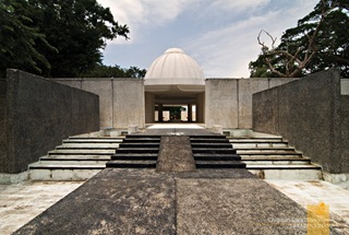 The Back of Corregidor's Memorial Leading to the Grand View of the Manila Bay