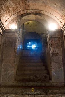The Crypt Stairwell at Nagcarlan Underground Cemetery