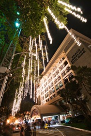 Beato Angelico Building All Lit Up