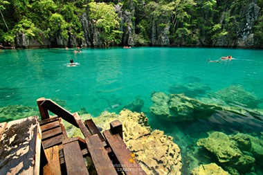 The Emerald Waters of Coron's Kayangan Lake