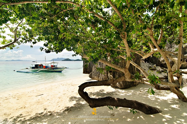 The Cove at the Other Side of Banol Beach in Coron