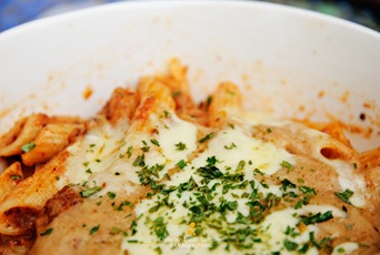 Creamy Penne at Banapple at Ayala Triangle Garden