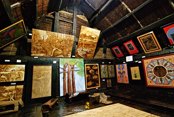 Tam-Awan Village Main Gallery Hut in Baguio City