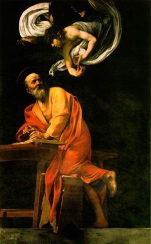 Caravaggio Call Of Matthew. for lending some of his muse