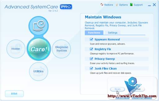 AdvancedSystemCare3 Advanced SystemCare Professional 3 One Year For Free From Softpedia