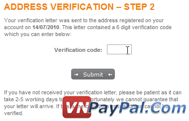 Xác Nhận (Verify) Tài Khoản MoneyBookers Bằng Địa Chỉ Xác Nhận (Verify) Tài Khoản MoneyBookers Bằng Địa Chỉ