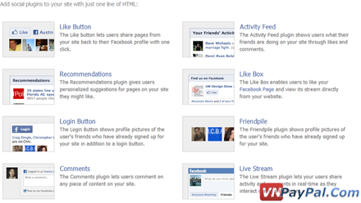 Cài Đặt Các Ứng Dụng Facebook Social Plugin cho blog Cài Đặt Các Ứng Dụng Facebook Social Plugin cho blog