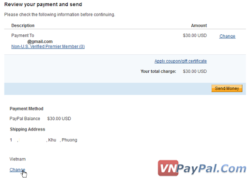 Gửi, Chuyển Tiền Trong PayPal và Cách Tính Phí Giao Dịch Gửi, Chuyển Tiền Trong PayPal và Cách Tính Phí Giao Dịch