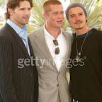 Eric Bana, Brad Pitt & Orlando Bloom