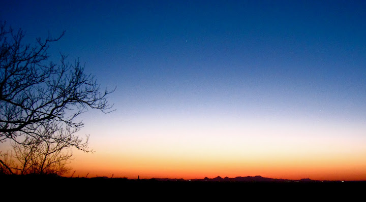 Sunset from the Rincon Valley