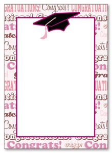 pink-border-with-graduation-cap-blank-card-invitation