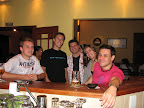 Tripa, Guga, Klauss, Nina e Diego