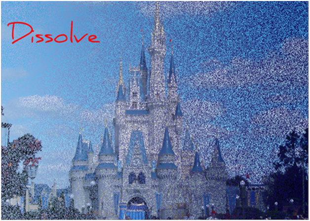 Dissolve Blending Mode Light Photo