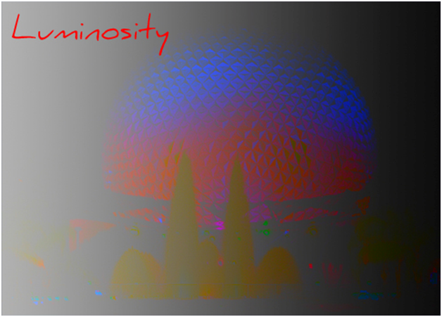 Luminosity Blending Mode Dark Photo