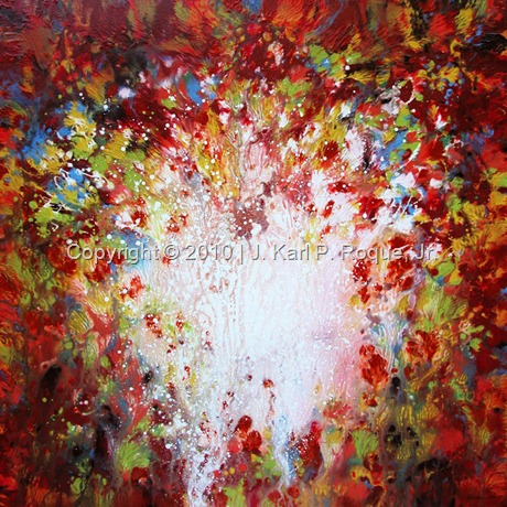TITLE_Manna MEDIUM_ Mixed Media SIZE_ 122 X 122cm. YEAR_2010