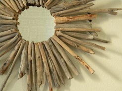 Rustic Starburst Mirror