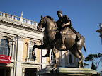 Monumento equestre a Marco Aurelio, piazza del Campidoglio