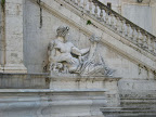 Fontana piazza campidoglio, fiume Tevere