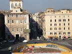 Piazza Venezia e via del Corso dall' Ara Coeli