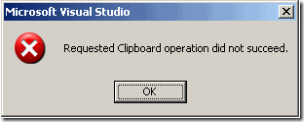 VS2010_Clipboard_Error