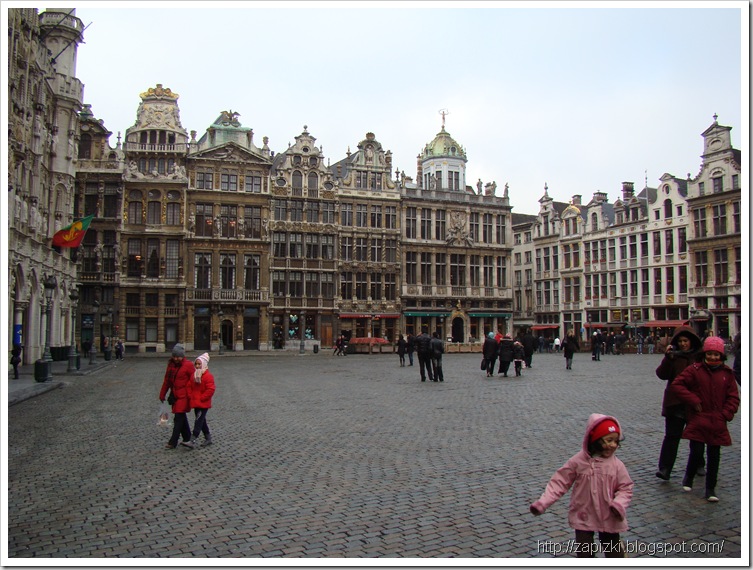 Здания Гильдий на западной стороне Grand Place Здания Гильдий на западной стороне Grand Place