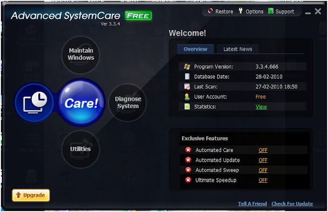 Advanced System Care Home