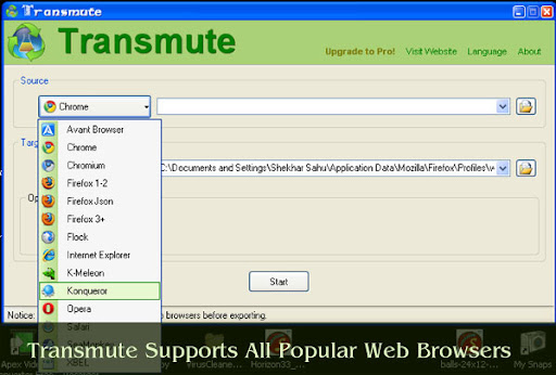 Transmute Pro Free Download Bookmark Manager & Converter transmute pro transmute plus free download converter of bookmarks image