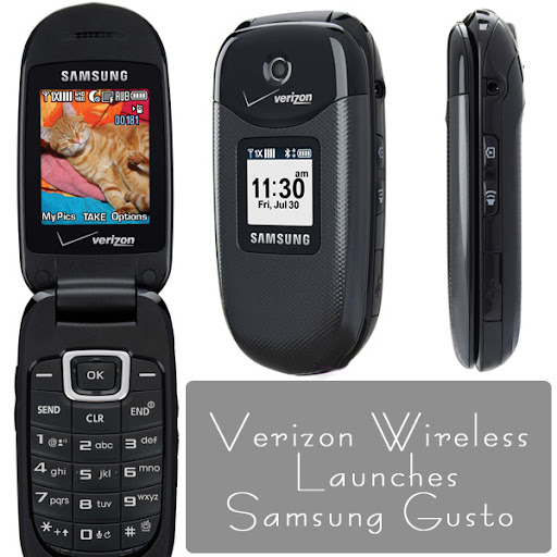 Slim Form Factor Gusto has cool features Samsung Gusto Mobile Available With Verizon Wireless+shekhar+sahu+whitehatandroid+boost+mobile+samsung+seek+galaxy+free+mobile image