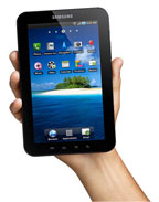 GADGET Samsung Launches Galaxy Tab vs iPad Alternative-Tablet Runs Android Froyo OS image