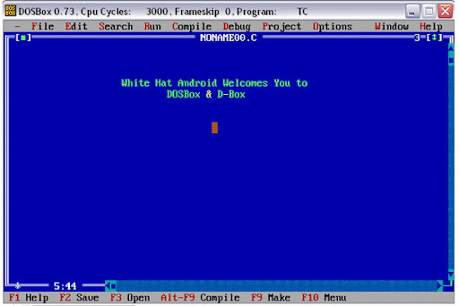 ms dos shell. ms dos shell. DOSBOX-DBox-Run Dos Programs