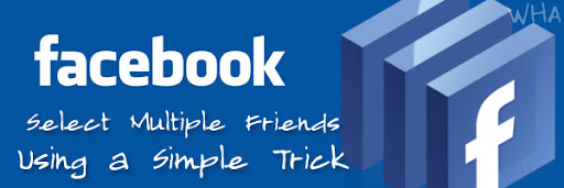 Select all facebook friends without tool with a javascript Select all facebook friends without tool with a javascript: fs.select_all();