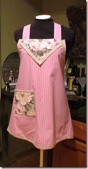 pink apron