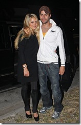 Anna Kournikova com Enrique Iglesias