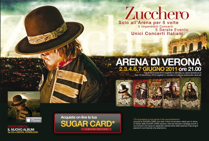 Zucchero concerto Arena 2011