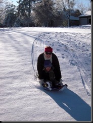 Sean Sledding
