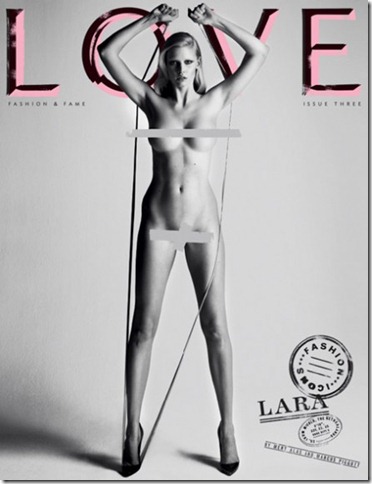 1 Lara Stone nude para love magazine 1 Lara Stone nude para love magazine