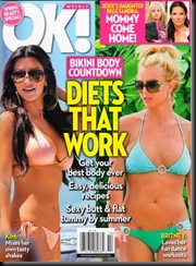 Britney Spears OK! Magazine Cover april 2010