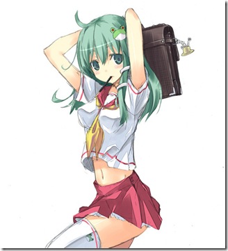 zettai ryouiki girl