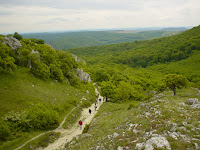 On the trail in Czech Republic.