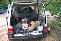 The van is always nearby..