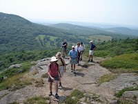 Hiking on Monhegan Island
