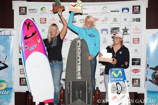 kris on podium