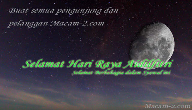 Mengucapkan Selamat Hari Raya Aidilfitri
