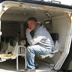 South Koreans love to think inside armoured troop transport vehicles.