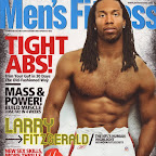 larry fitzgerald hairy chest men's fitness