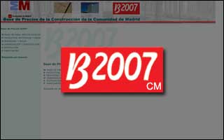 B2007 - Catálogo de la Construcción 2007 Comunidad de Madrid