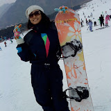 snowboard the first time