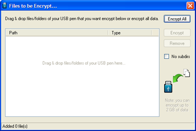 Files to be encrypt...