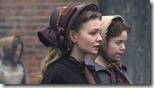 Picture shows:- ANNA MAXWELL MARTIN as Esther Summerson and CAREY MULLIGAN as Ada Clare  BBC ONE: Tbc  Esther (Anna Maxwell Martin), Ada (Carey Mulligan) and Richard (Patrick Kennedy) receive a warm welcome to Bleak House from Mr Jarndyce (Denis Lawson).  Almost as soon as they arrive, Mrs Pardiggle (Roberta Taylor), the local do-gooder, escorts Esther, Ada and Richard on a charitable excursion to the slum dwellings of some poverty-stricken brickmakers.  Whilst they are there, they watch helplessly as a tiny baby dies in front of them - and Esther provides what little comfort she can to the baby's mother, Jenny (Charlie Brooks)... WARNING:- Use of this copyright image is subject to Terms of Use of Digital Picture Service.  In particular, this image may only be used during the publicity period for the purpose of publicising 'Bleak House' and provided the BBC is credited.  Any use of this image on the internet or for any other puspose whatsoever, in cluding advertising or other commercial uses, requires the prior written approval of the BBC.